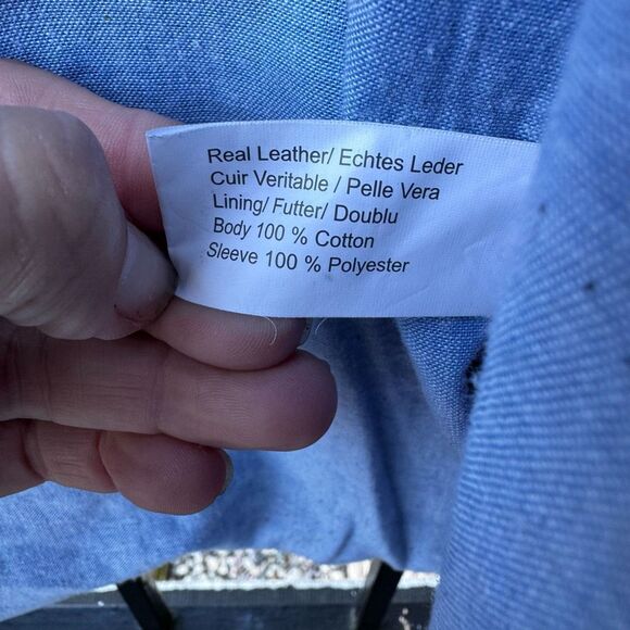 Lethal Leather Travis Quilted Leather Jacket Size L - Picture 6 of 6